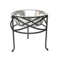 Pets Stop Pets Stop RSB1-L Mesh Elevated Dog Bowl - Large RSB1-L